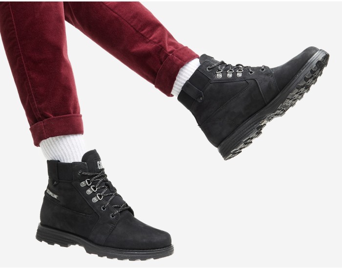 Ботинки Caterpillar Charli Fleece утепленные черные