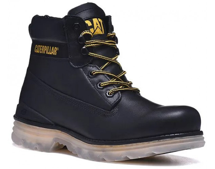 Ботинки Caterpillar Colorado Черные кожаные