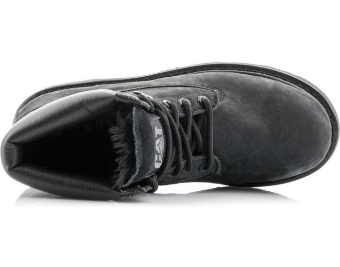 Ботинки Caterpillar Colorado Fur Черные с мехом