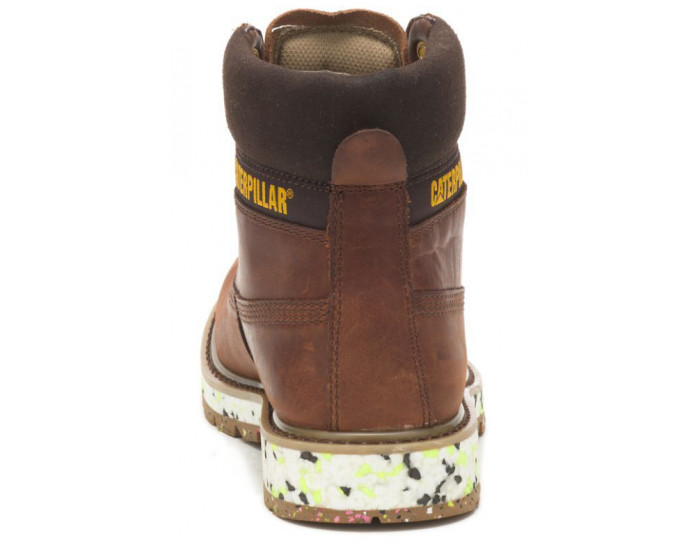 Ботинки Caterpillar Colorado Темно-коричневые кожаные