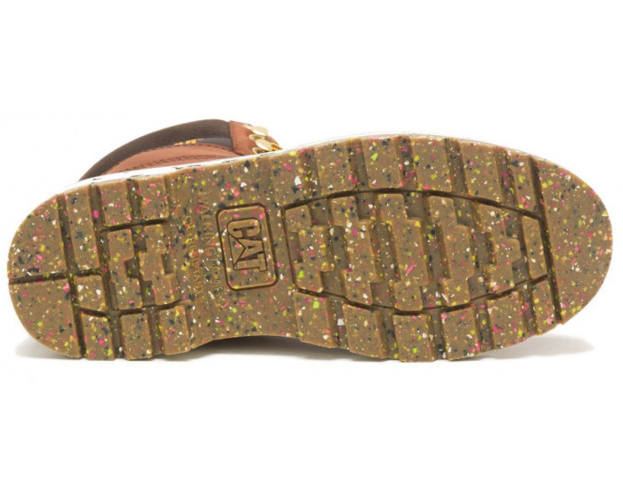 Ботинки Caterpillar Colorado Темно-коричневые кожаные