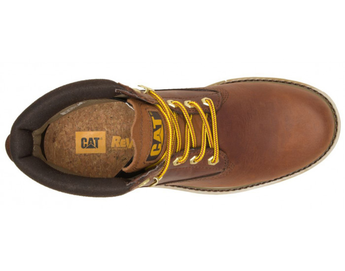 Ботинки Caterpillar Colorado Темно-коричневые кожаные