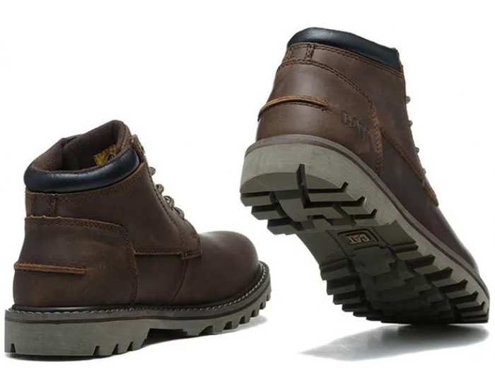 Полуботинки Caterpillar Covert Коричневые кожаные