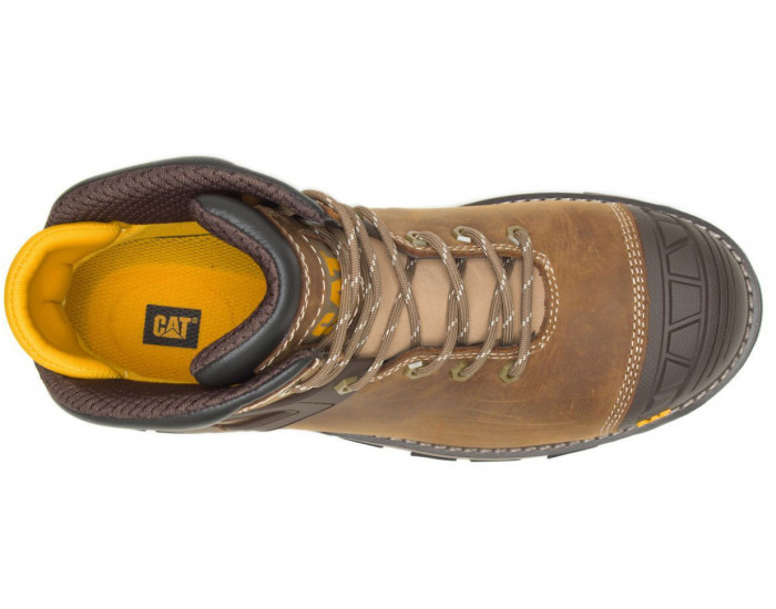 Ботинки Caterpillar Excavator Superlite Waterproof Carbon Коричневые
