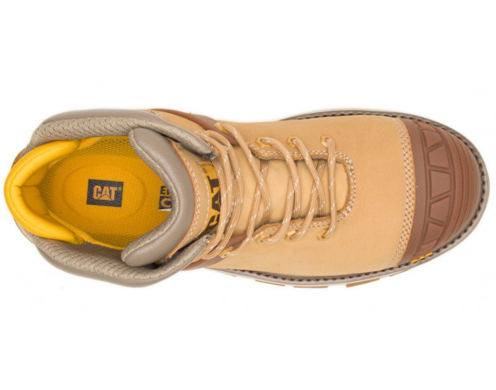 Ботинки Caterpillar Excavator Superlite Waterproof Carbon Желтые