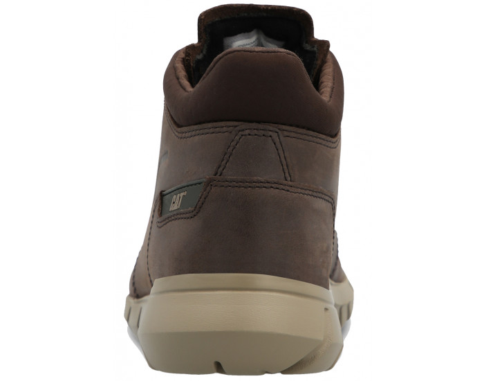 Ботинки Caterpillar Hendon Fleece коричневые с мехом