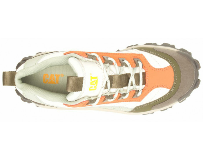 Полуботинки Caterpillar Intruder Белые c серым