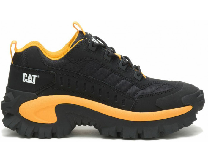 Полуботинки Caterpillar Intruder Черные с желтым