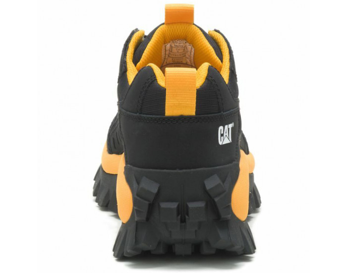 Полуботинки Caterpillar Intruder Черные с желтым