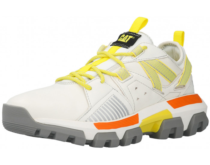 Кроссовки Caterpillar Raider Sport Белые с желтым