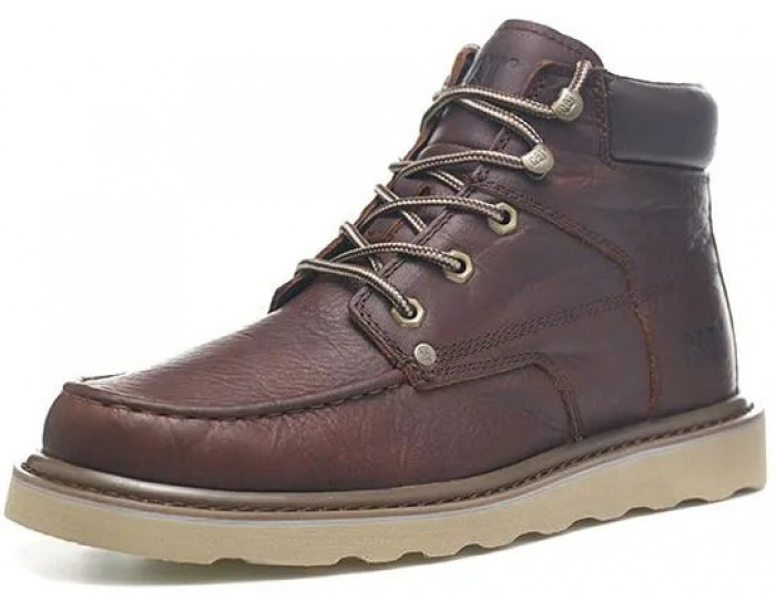 Полуботинки Caterpillar Covert Красно-коричневые кожаные