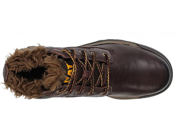 Ботинки Caterpillar Volt коричневые с мехом